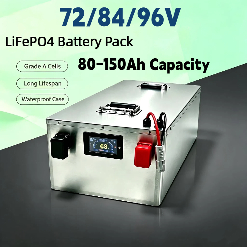 LIFEPO4 Battery Pack with BMS  - đánh giá và giá Lifepo4 72V 100Ah Battery Pack Ev