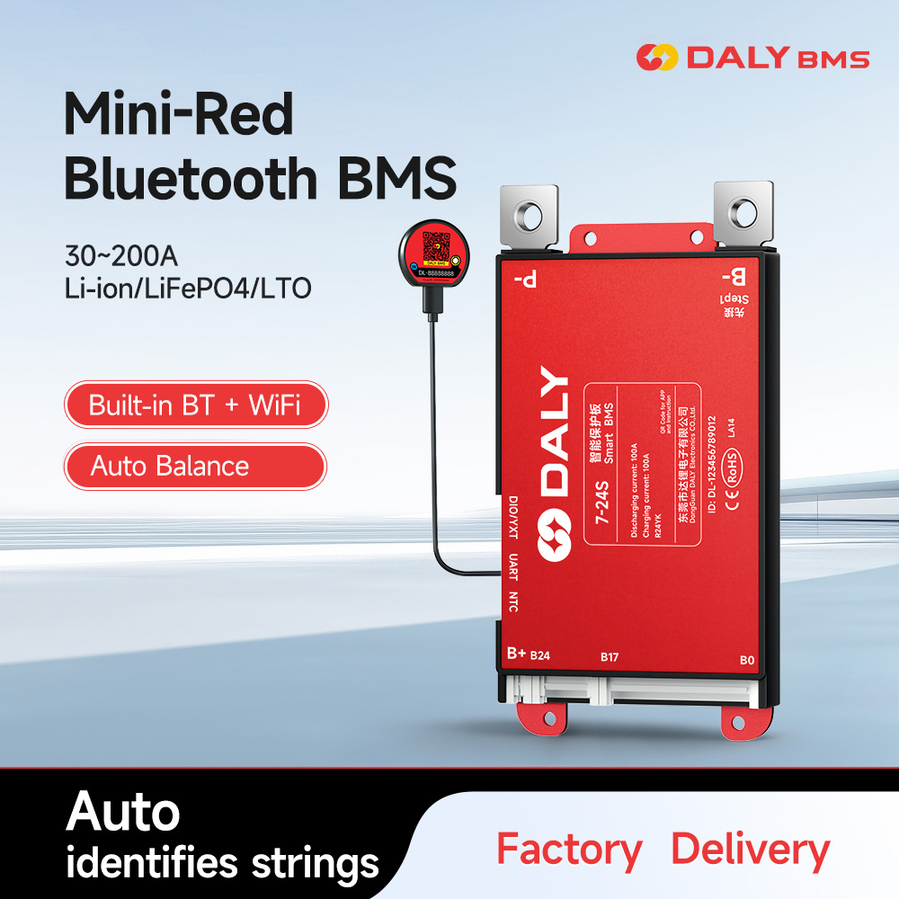 Daly Smart WIFI BMS 4S 7S 8S 1 - đánh giá và giá Smart Bms 24S 200A Bluetooth Lifepo4
