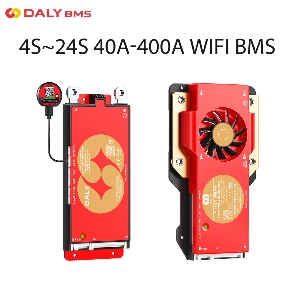 Daly BMS WiFi Bluetooth Smart  - đánh giá và giá Smart Bms 24S 200A Bluetooth Lifepo4