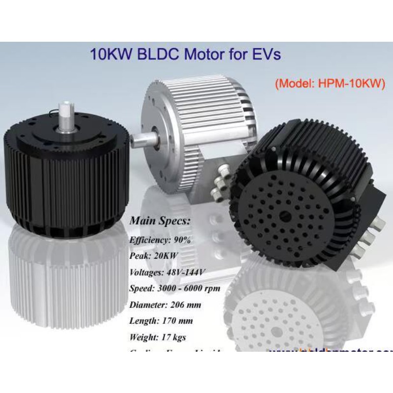 BLDC10KW 10kW Water-cooled Bru - đánh giá và giá Water Cooled Bldc Motor 10Kw
