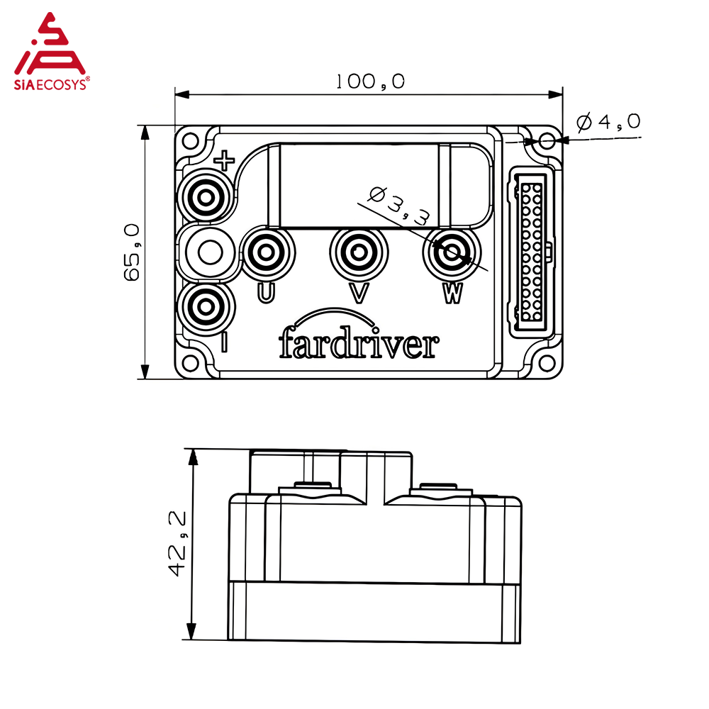 Fardriver ND72260 MiNi12 72V 2 - đánh giá và giá Fardriver Nd72850 Controller