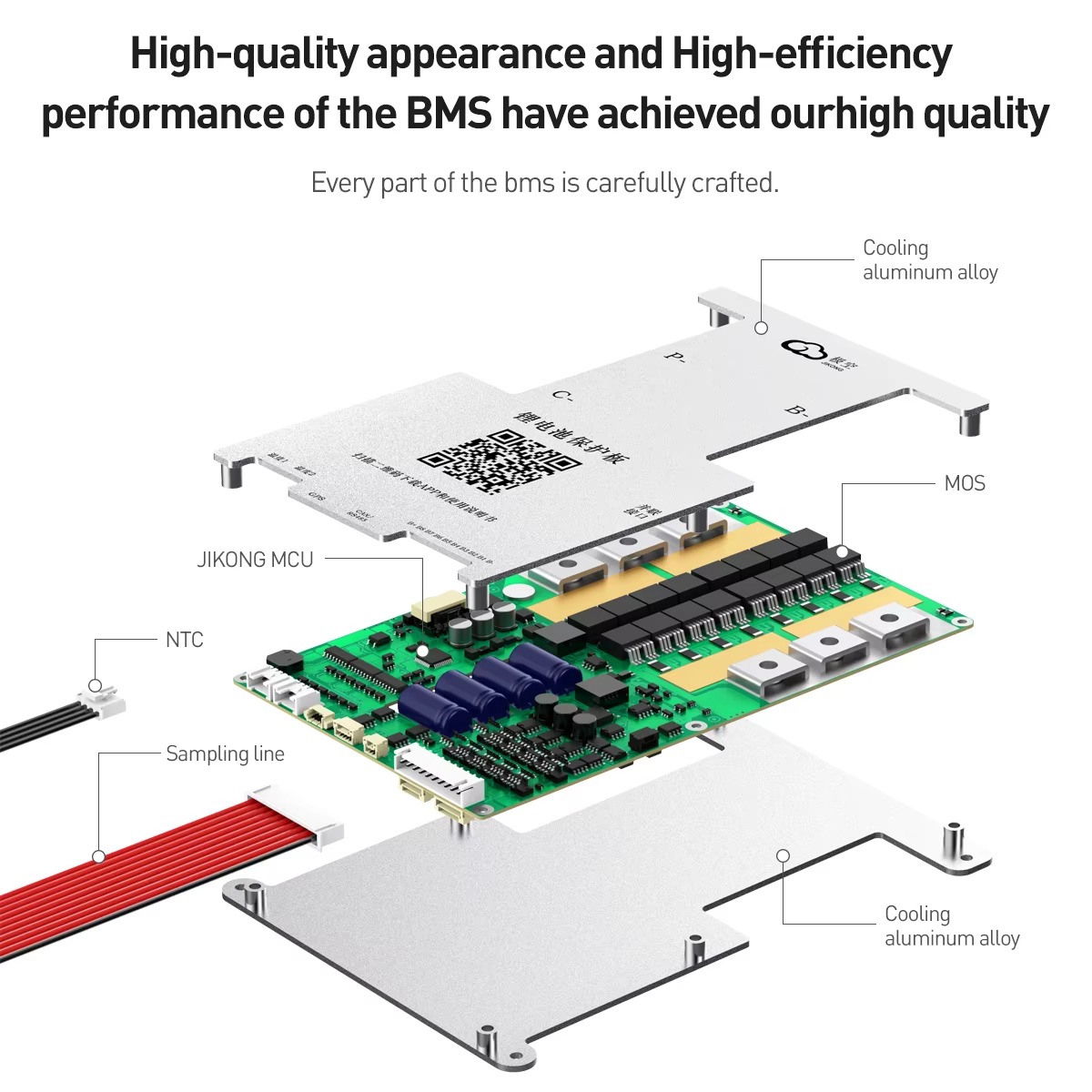 JIKONG JK-B2A24S30P Smart BMS  - đánh giá và giá Smart Bms 24S 200A Bluetooth Lifepo4