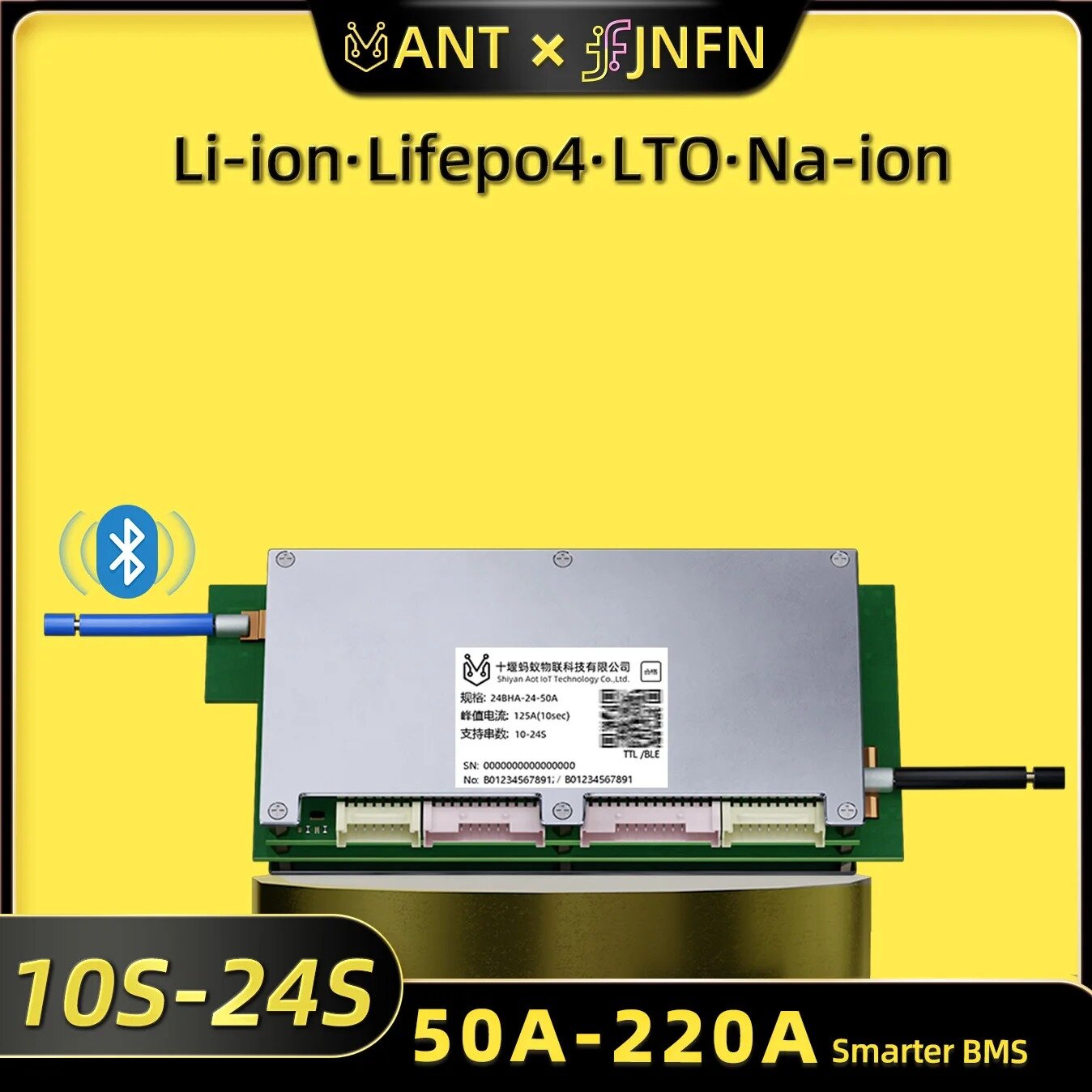 Ant Bluetooth BMS 10S-24S 550A - đánh giá và giá Smart Bms 24S 200A Bluetooth Lifepo4