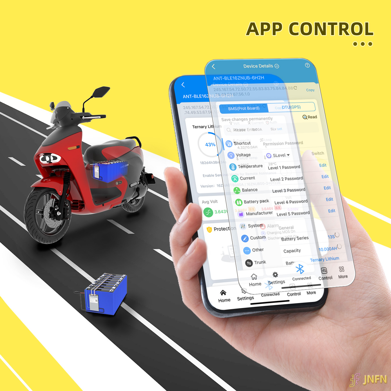 Ant Bluetooth BMS 10S-24S 550A - đánh giá và giá Smart Bms 24S 200A Bluetooth Lifepo4