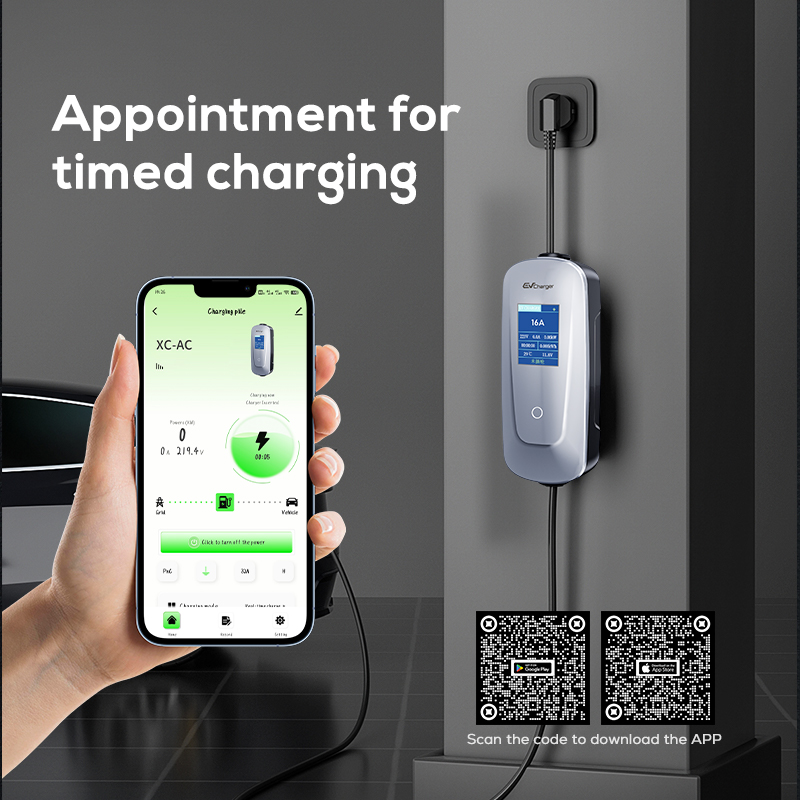 Ovrod Electric Car 16a Mode 2  - đánh giá và giá Type 2 Portable Ev Charger 11Kw Cee