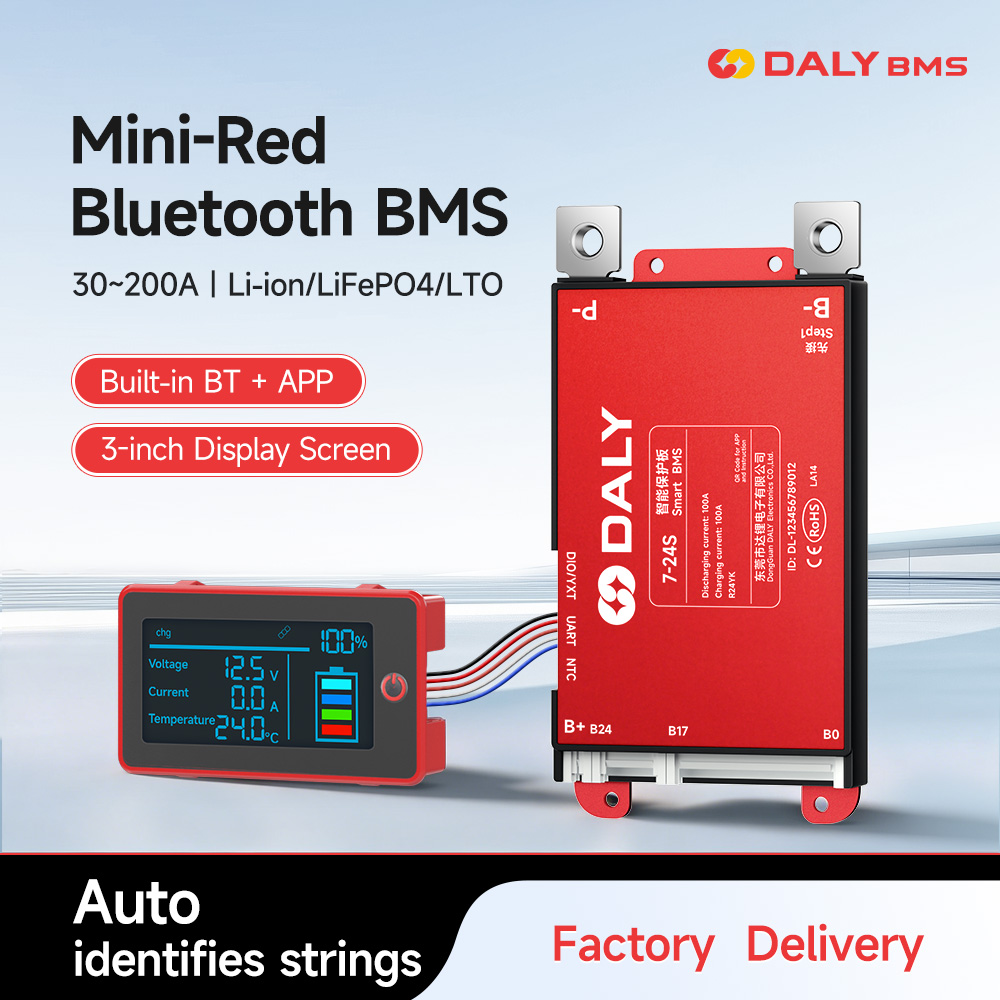 Daly Smart 3inch LCD BMS 30A 4 - đánh giá và giá Smart Bms 24S 200A Bluetooth Lifepo4