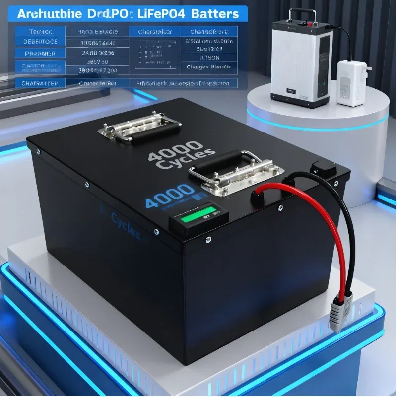 LIFEPO4 Battery Pack with BMS  - đánh giá và giá Lifepo4 72V 100Ah Battery Pack Ev