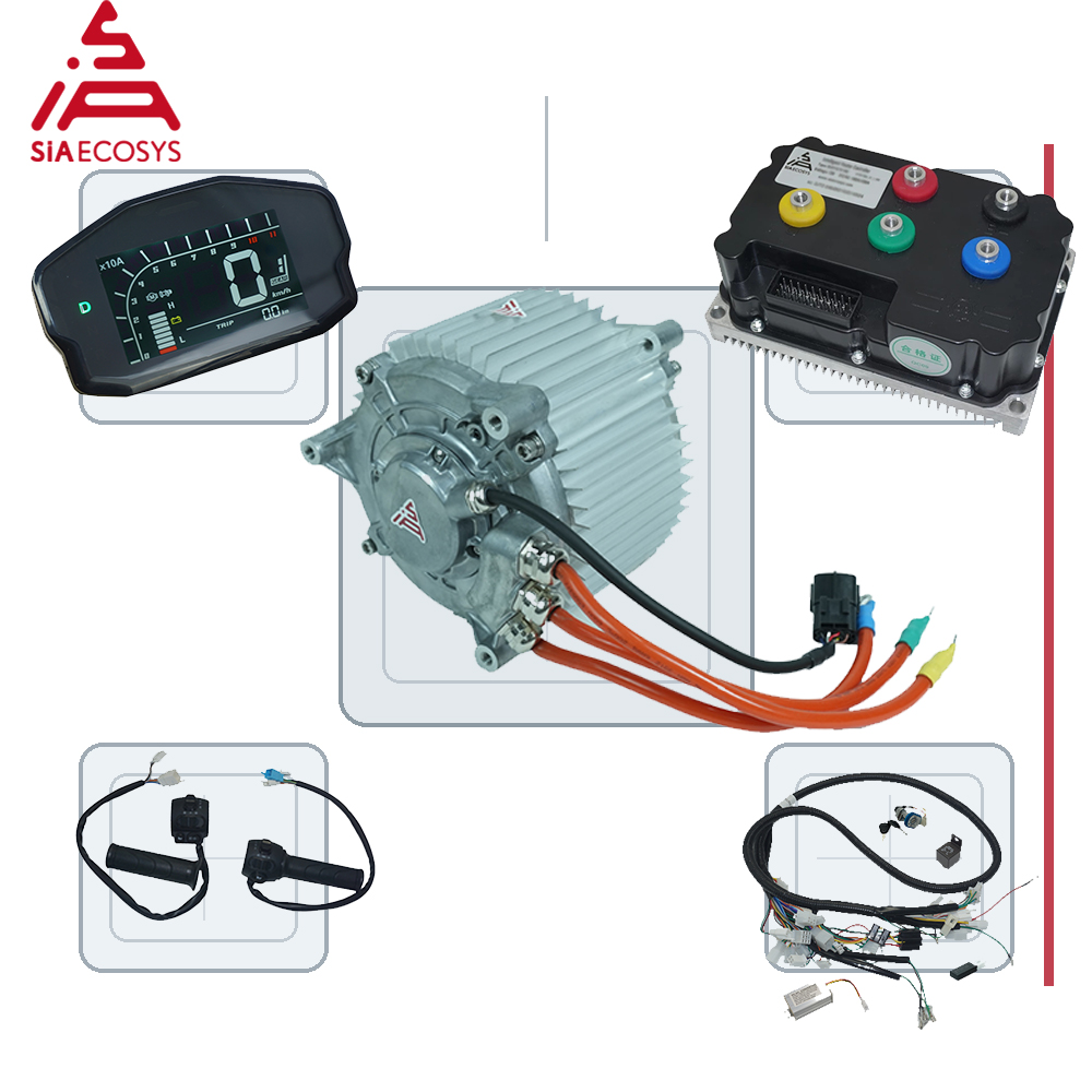 SiAECOSYS SIASZD142A-67 Mid Dr - đánh giá và giá Mid Drive Motor Kit 72V 5000W